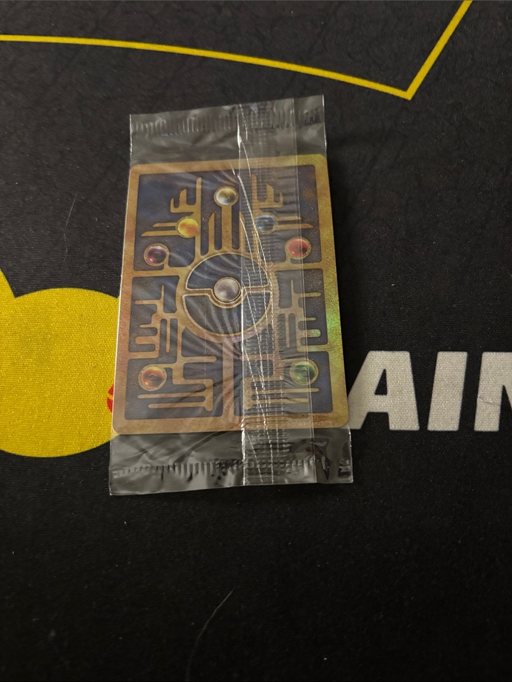 Sealed ancient mew. Holographic Game Card - Bronze and Multicolor Accents